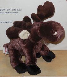 Ganz Webkinz Moose 9 plush Stuffed Animal toy
