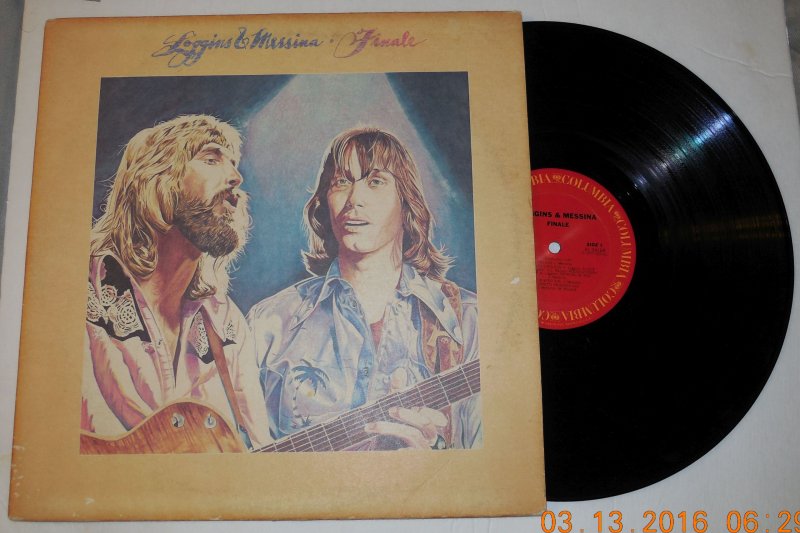 Image 0 of 1977 Kenny Loggins Jim Messina Double Lp Finale Columbia Vinyl Gatefold AL 34168
