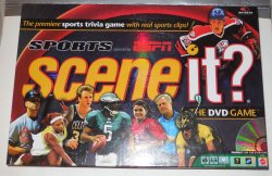 2005 Mattel Scene It Sports Edition Powered By Espn The Dvd Game
