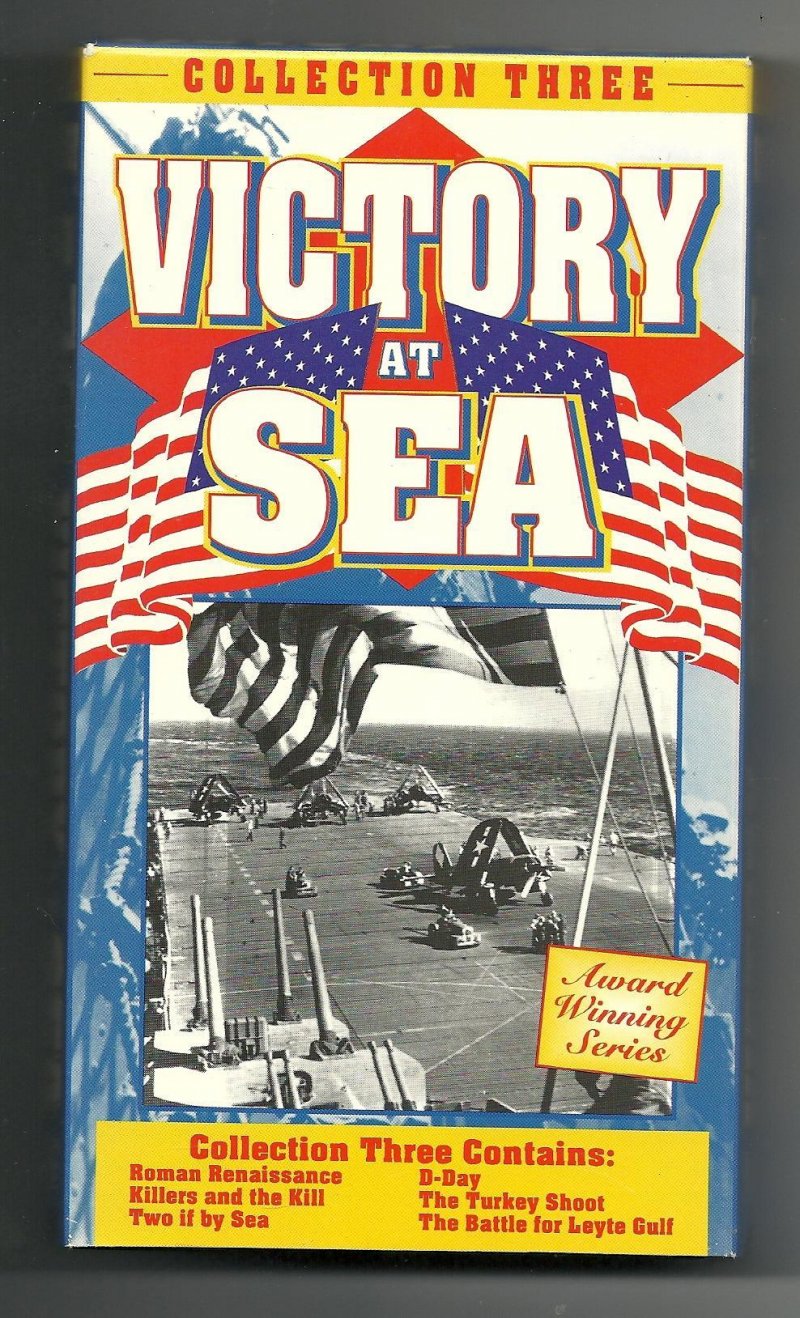 Image 2 of Victory At Sea Collection 1 2 3 & 4 VHS Video Tapes