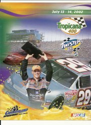 2002 Tropicana 400 Starting Line Up