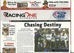 2006 Ford 400 Starting Line Up