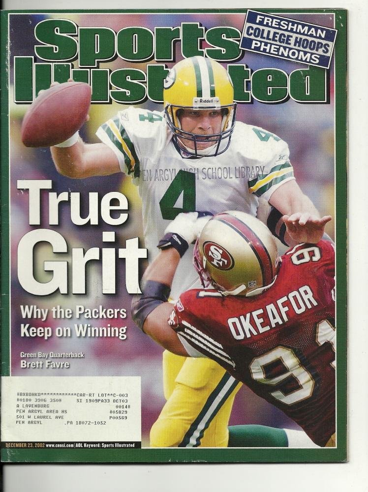 Image 0 of 2002 Sports Illustrated Magazine December 23rd Brett Farve