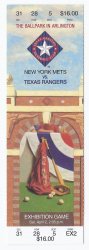 1994 Texas Rangers Second Ever Game at THe Ball Park in Arlington Mets @ Rangers