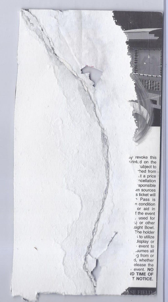 Image 1 of 2005 Insight Bowl Game Ticket Stub Arizona State Rutgers