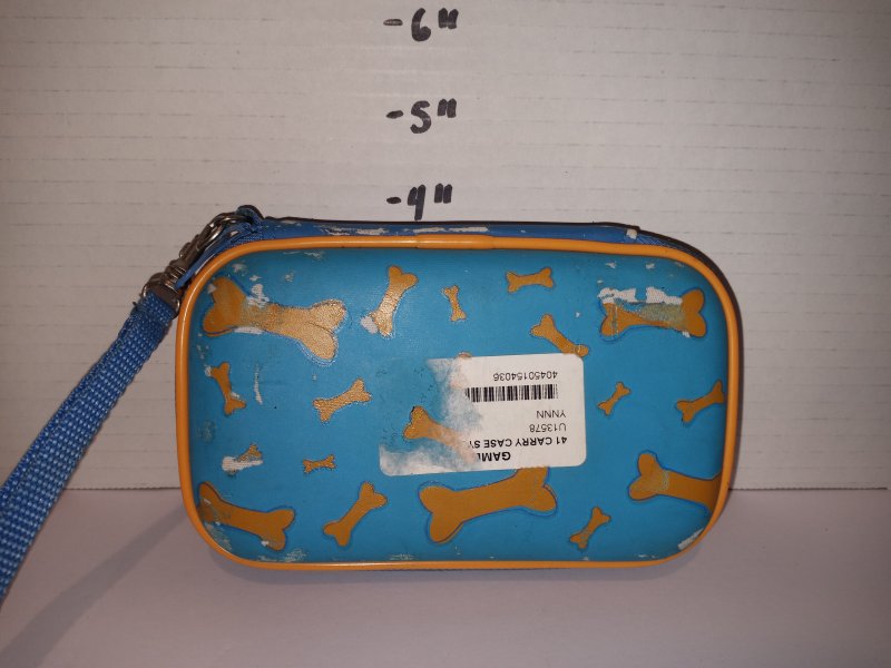 Image 1 of  Nintendo DS Carrying Case Blue Dogz Pets