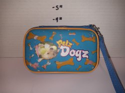 Nintendo DS Carrying Case Blue Dogz Pets