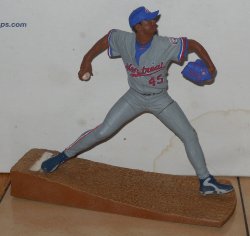 Mcfarlane MLB series 9 Pedro Martinez Action Figure Retro Expos RARE HTF