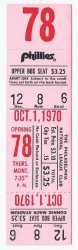 1970 Philadelphia Phillies Final Last Game At Connie Mack Stadium October 1st vs