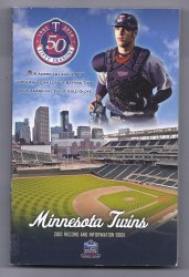 2010 Minnesota Twins Media Guide Joe Mauer