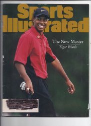 1997 Sports Illustrated Magazine April 21st Tiger Woods Wins 1st Masters