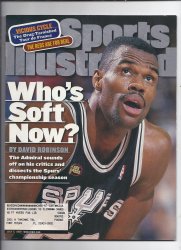 1999 Sports Illustrated Magazine June 5th San Antonia Spurs Champions