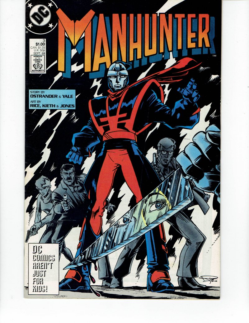 Image 0 of Manhunter #3 September 1988 DC Comics