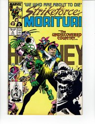 Strikeforce Morituri #9 August 1987 Marvel Comics
