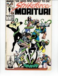 Strikeforce Morituri #5 April 1987 Marvel Comic