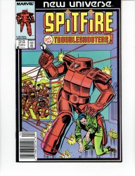 Spitfire And the Troubleshooters #3 Dec 1986 Marvel Comic