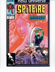Spitfire And the Troubleshooters #8 May 1987 Marvel Comic