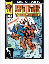 Spitfire And the Troubleshooters #5 Feb 1987 Marvel Comic