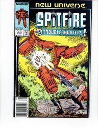 Spitfire And the Troubleshooters #4 Jan 1987 Marvel Comic