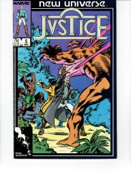 Justice #5 March 1987 Marvel Comic