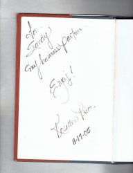 Blood and Wine by Rosellen Price (2004, Hardcover) Signed Book