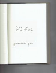 Condi vs. Hillary The Next Great Presidential Race by Dick Morris Signed Book