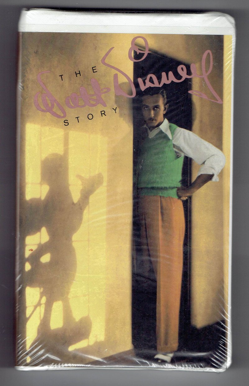 Image 0 of Vintage 1994 Walt Disney world Exclusive VHS TAPE The Walt Disney Story OOP NIP