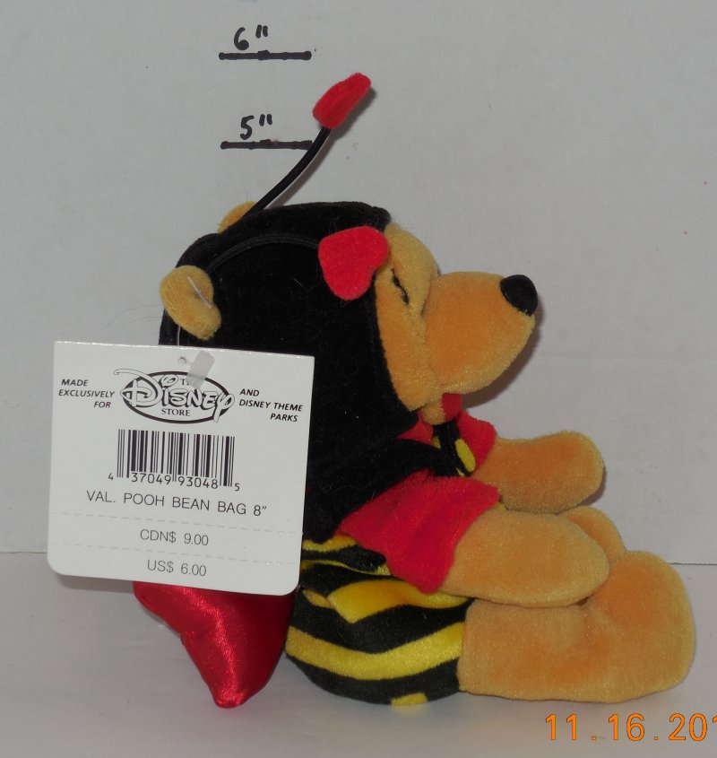 Image 1 of Disney Store Exclusive Winnie The Pooh as bumble bee 8