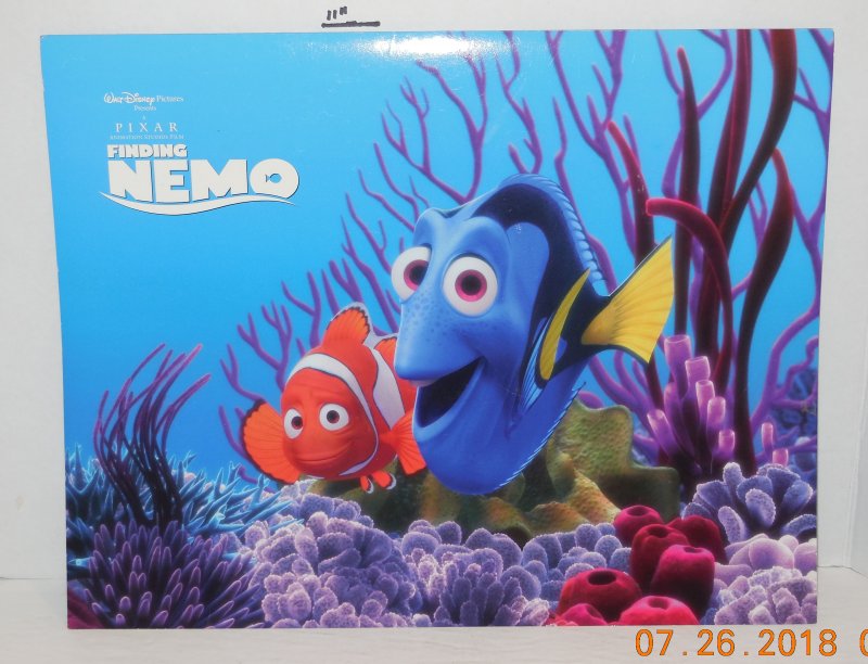 Image 0 of Disney Finding Nemo Set of 4 Lithographs 11 x 14 Complete in Folder