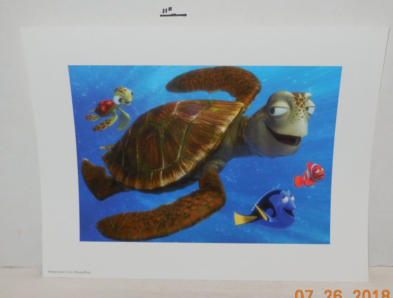 Image 3 of Disney Finding Nemo Set of 4 Lithographs 11 x 14 Complete in Folder