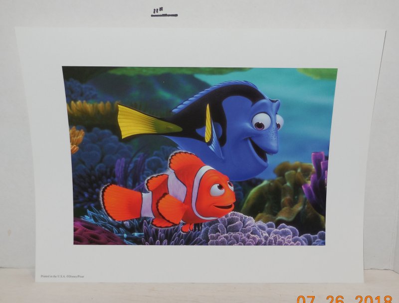 Image 4 of Disney Finding Nemo Set of 4 Lithographs 11 x 14 Complete in Folder