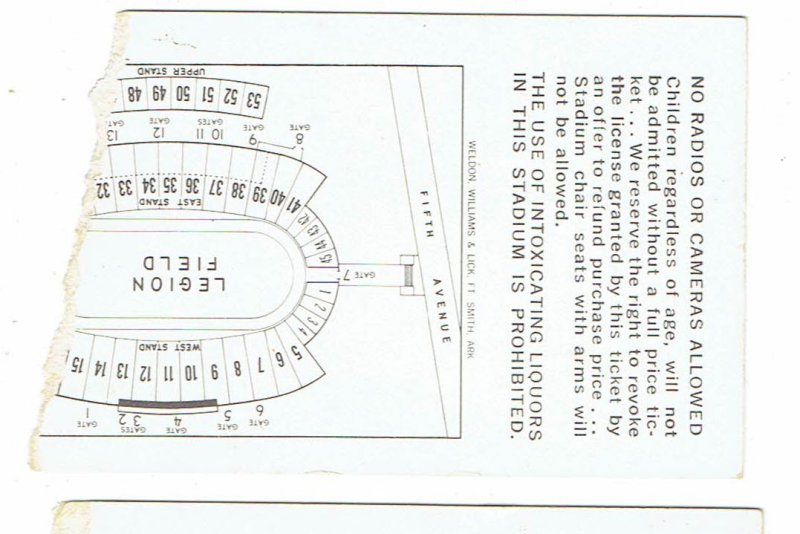 Image 1 of 1977 1st Annual Hall Of Fame Bowl Game Ticket Stub Maryland Minnesota