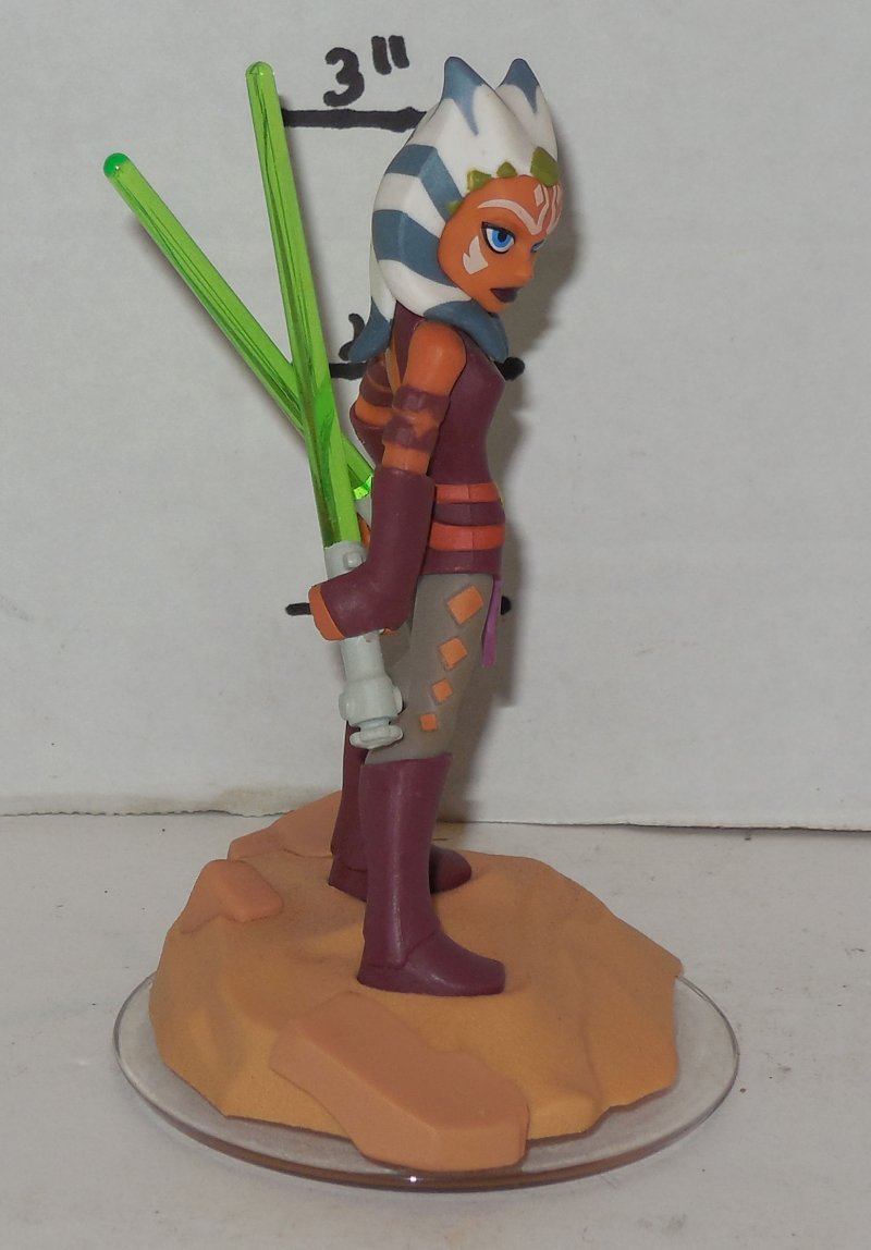Image 3 of Disney Infinity 3.0 Star Wars Ahsoka Tano Replacement Figure