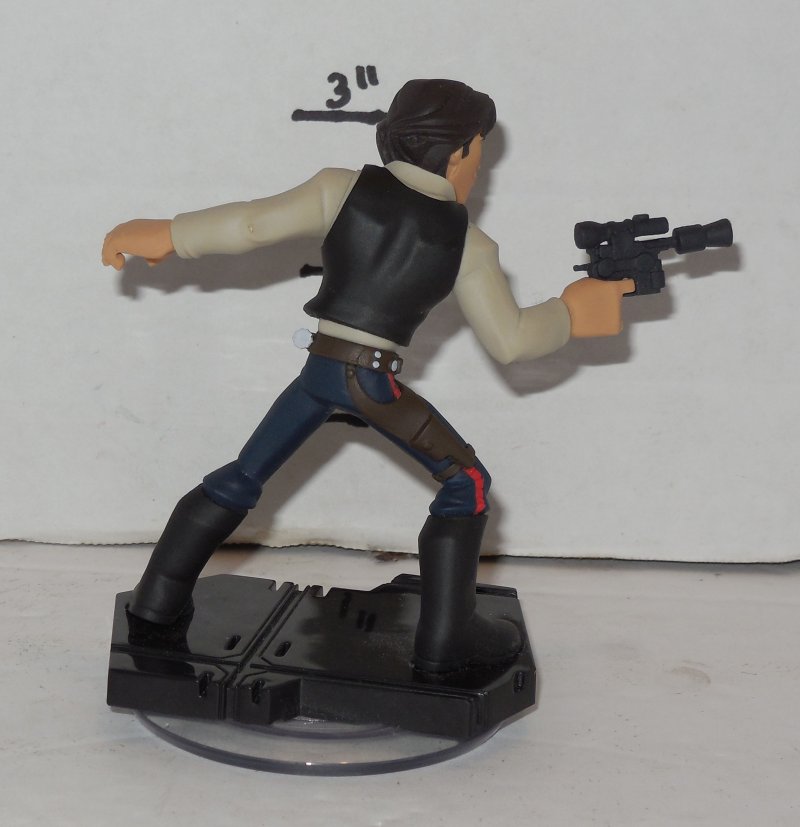 Image 2 of Disney Infinity 3.0 Star Wars Han Solo Star Wars Replacement Figure