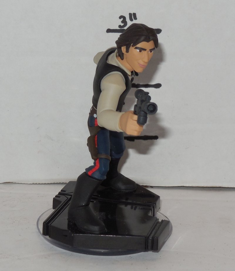 Image 3 of Disney Infinity 3.0 Star Wars Han Solo Star Wars Replacement Figure
