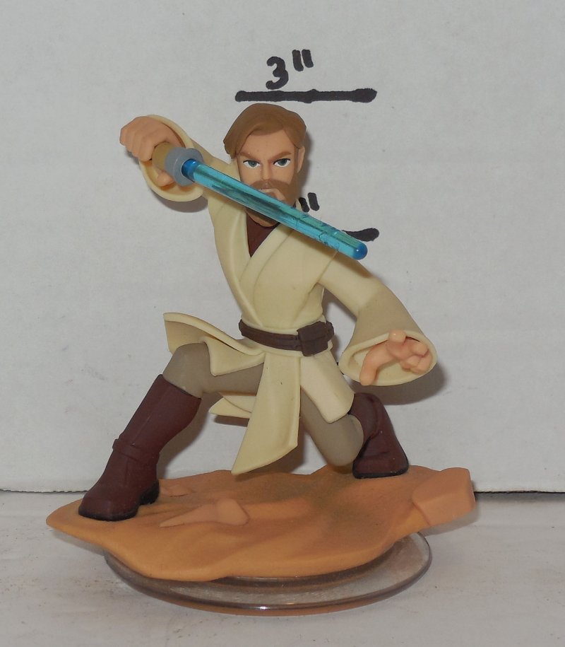Image 0 of Disney Infinity 3.0 Star Wars Obi-Wan Kenobi Star Wars Replacement Figure