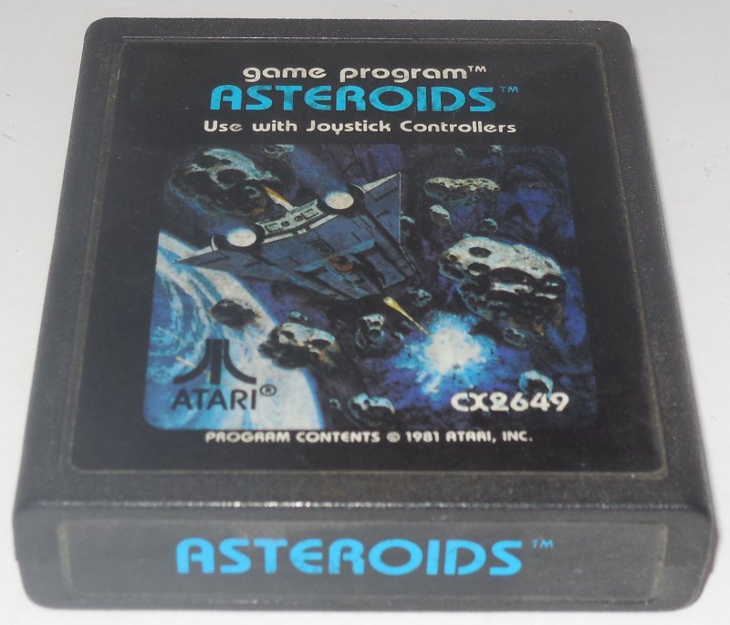 Image 0 of ATARI 2600 Asteroids vintage game Cart
