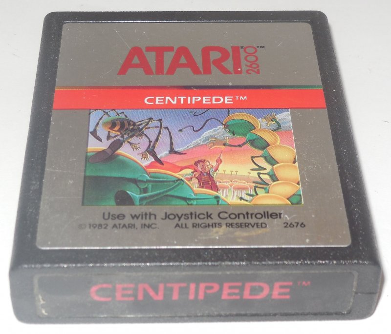 Image 0 of ATARI 2600 Centipede vintage game Cart