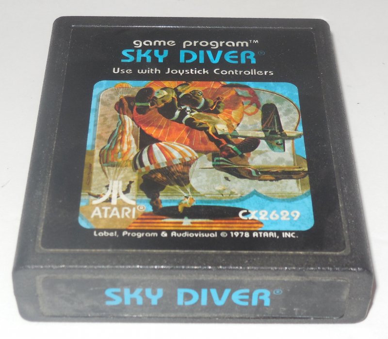 Image 0 of ATARI 2600 Sky Diver vintage game Cart