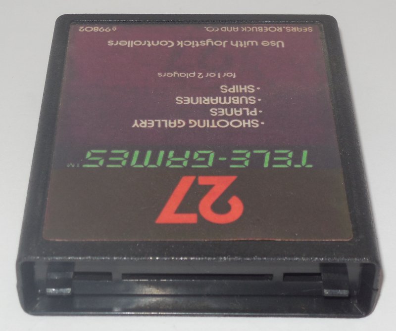 Image 1 of Atari 2600 Target Fun - 27 Tele-Games vintage game Cart
