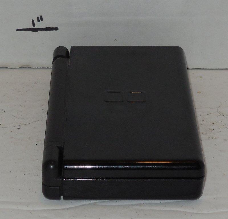 Image 3 of Nintendo DS Lite Black Handheld Video Game Console Broken Hinge
