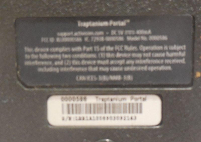 Image 3 of Skylanders Trap Team Traptanium Portal of Power Model 0000586 Wii U PS3 PS4