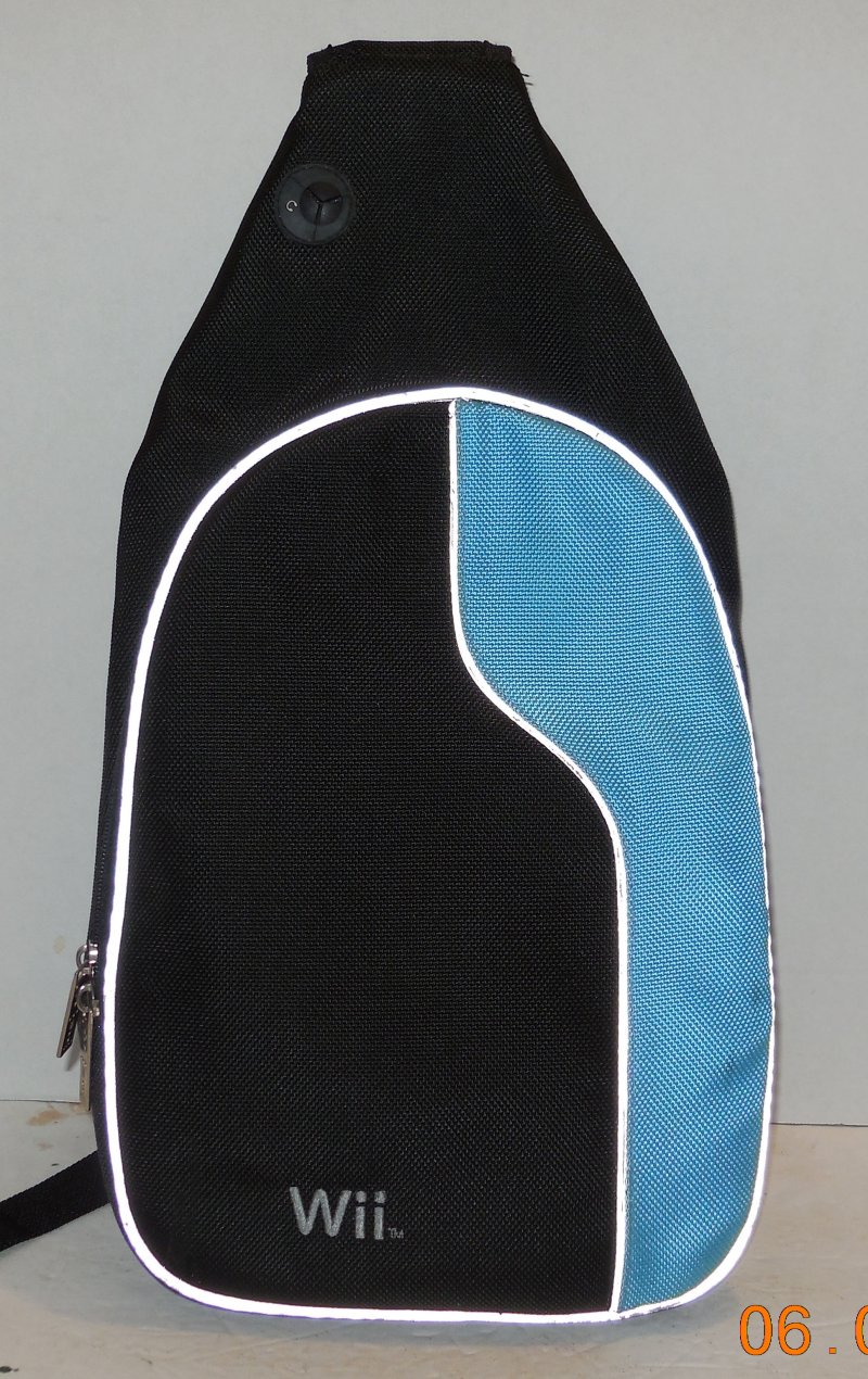 Nintendo Wii Travel Bag Carrying Carry Case Black