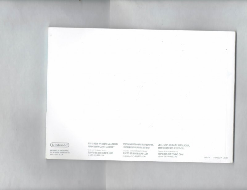Image 1 of Nintendo WII Video Game System Owners Manual Original