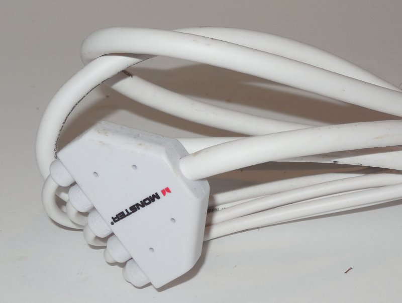 Nintendo Wii Monster Premium Component HD Audio Video AV Cable