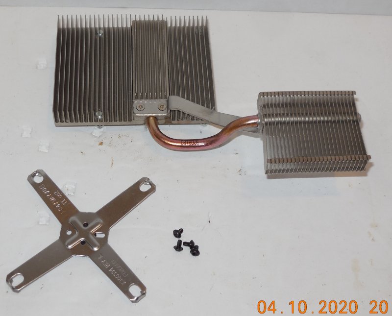 Image 0 of Microsoft Xbox 360 Replacement GPU Heat Sink Model X807082-003 Rev H