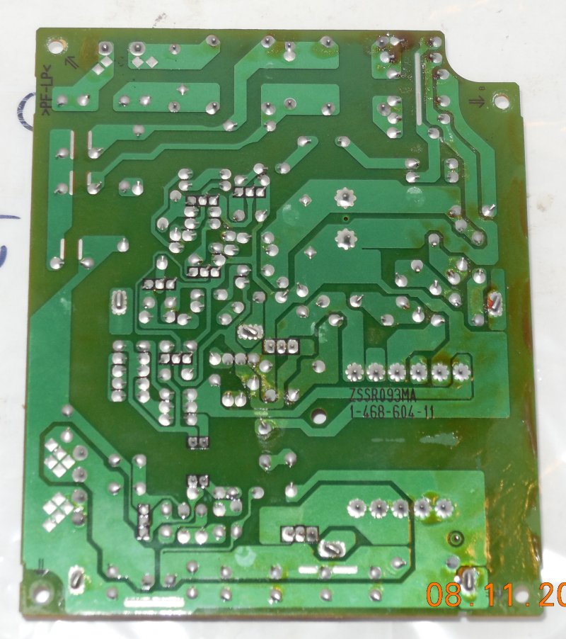 Image 2 of OEM Original Fat PlayStation 2 Replacement Power Supply Board 1-468-604-11