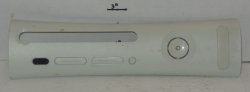 Microsoft Xbox 360 Original Whiter OEM Replacement Front Faceplate