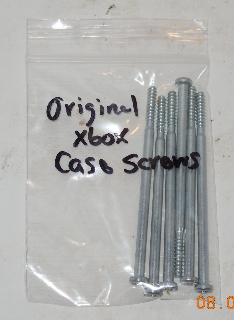 Original Microsoft Xbox Replacement Case Screws