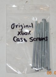 Original Microsoft Xbox Replacement Case Screws